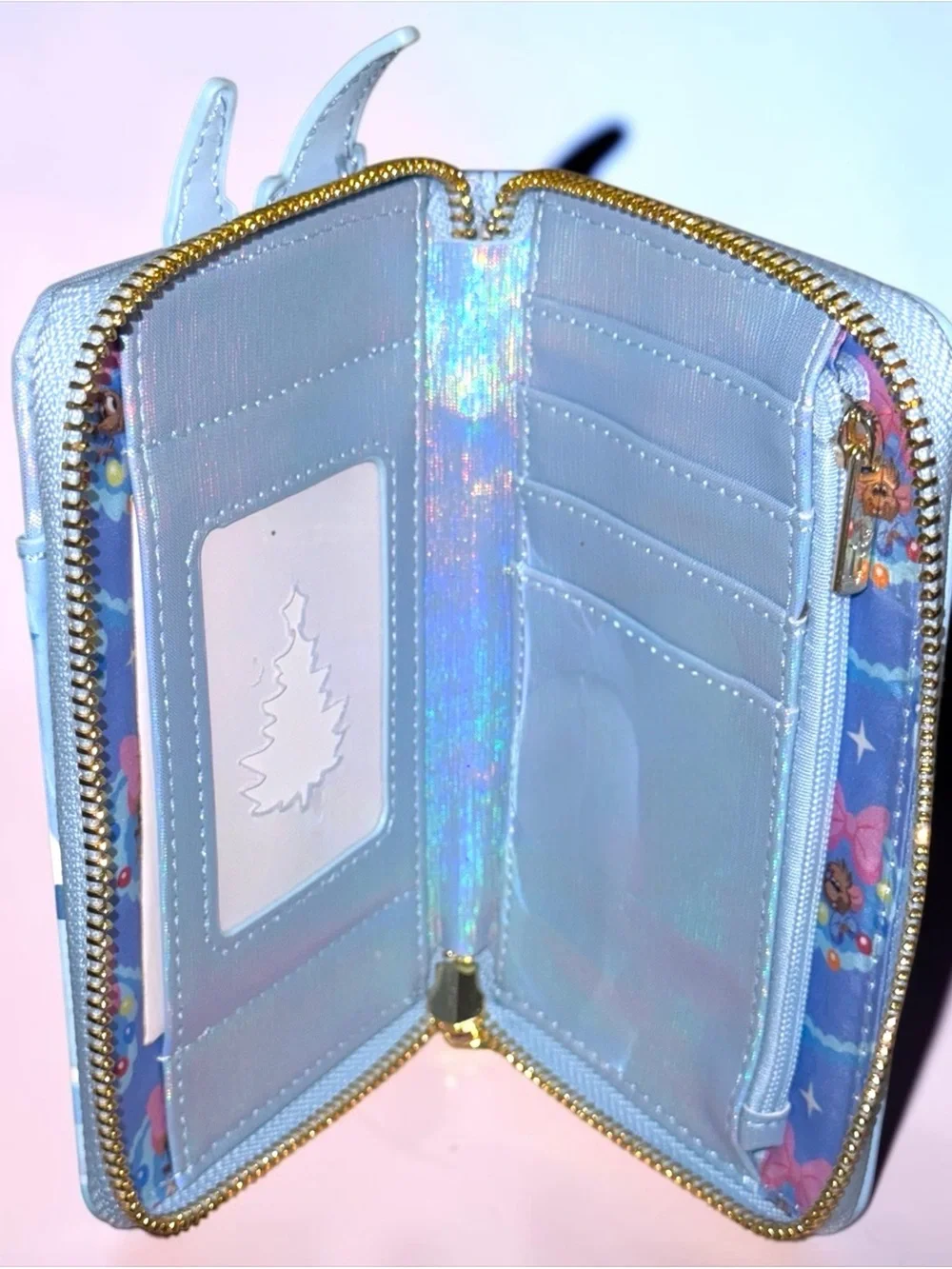 Loungefly Cinderella Castle Christmas Wallet